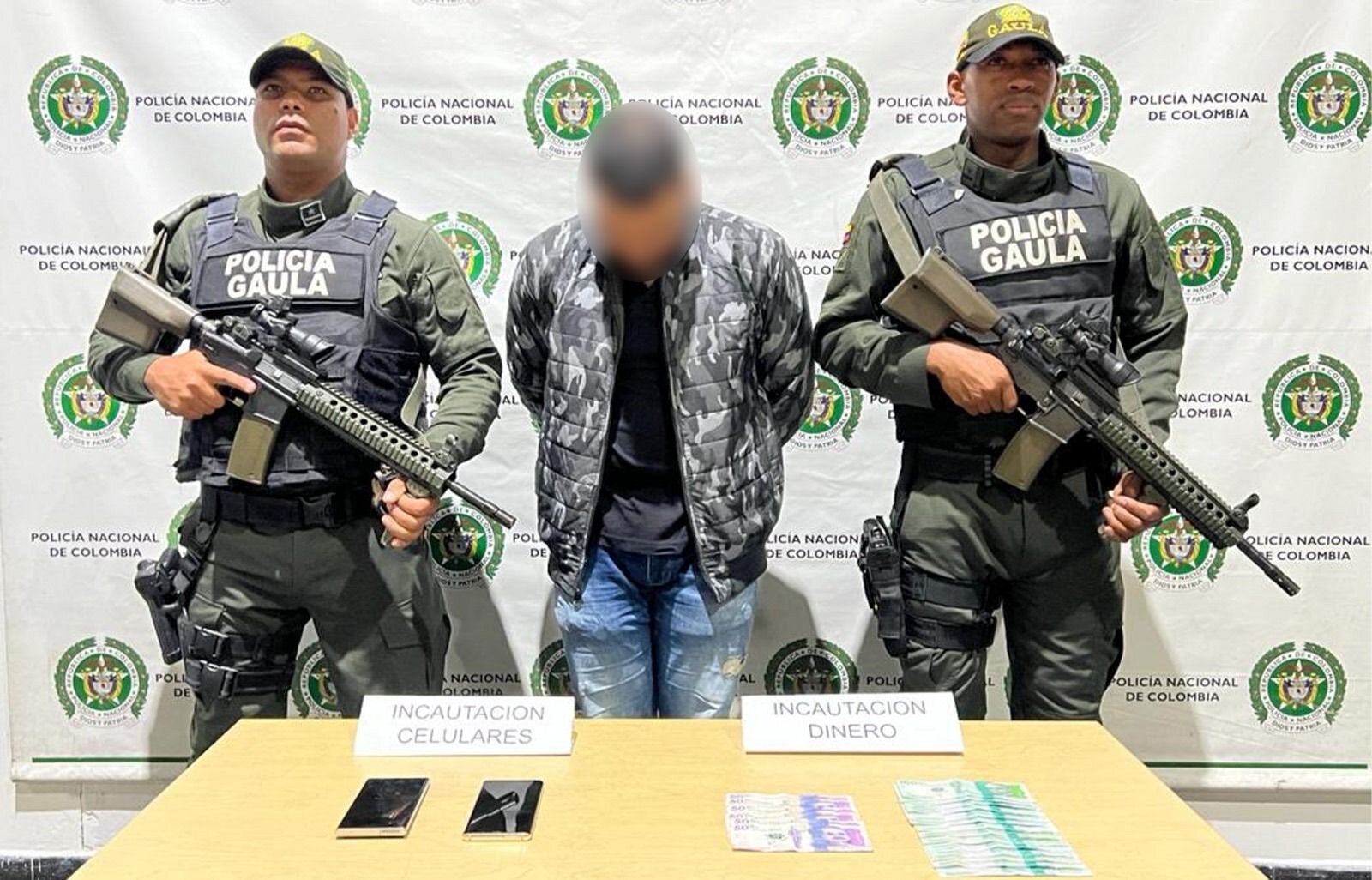 Más detales de la captura del falso policía en Medellín