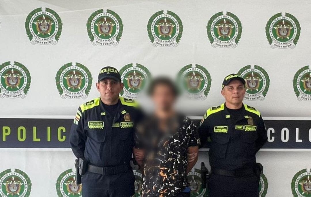 Capturado por prenderle fuego a una moto