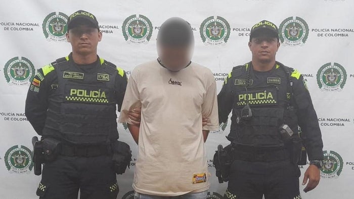 Captura de alias ‘Shuek’ en Medellín