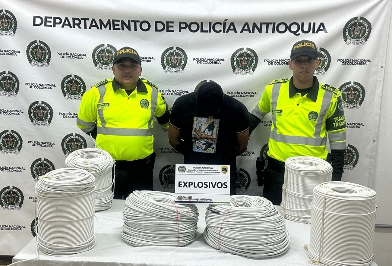 Capturado en Antioquia