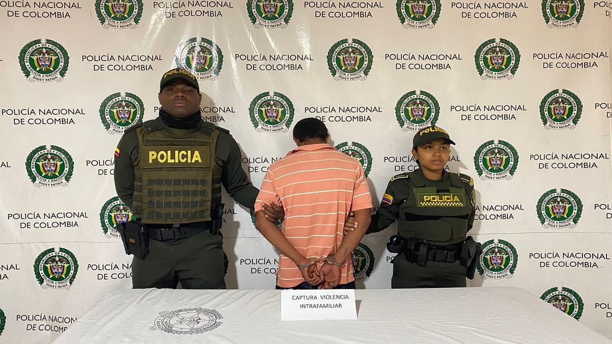 Capturado por agredir a sus padres en Antioquia