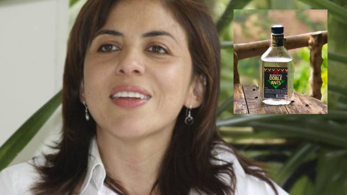 Cielo González y Aguardiente Doble Anís