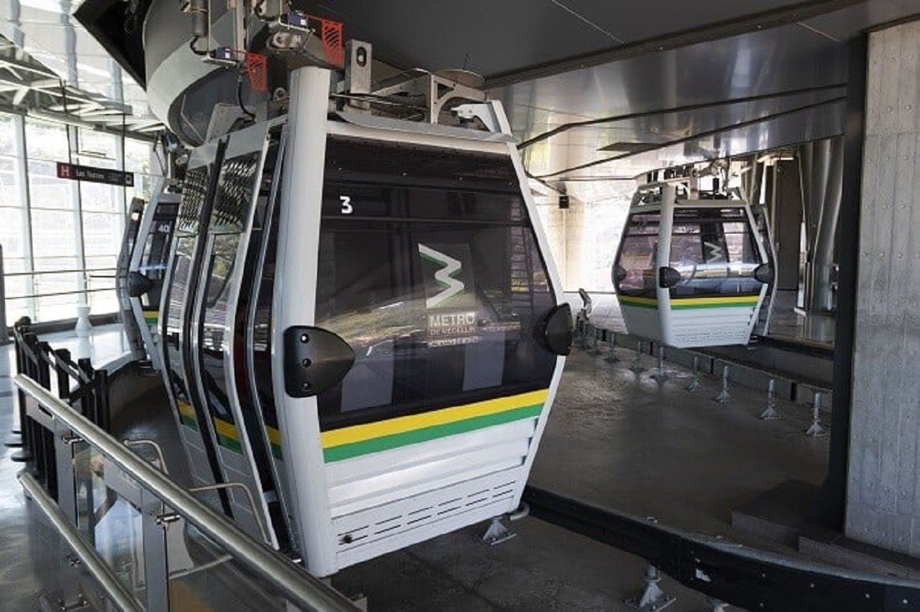 Mantenimiento a metrocables de Medellín