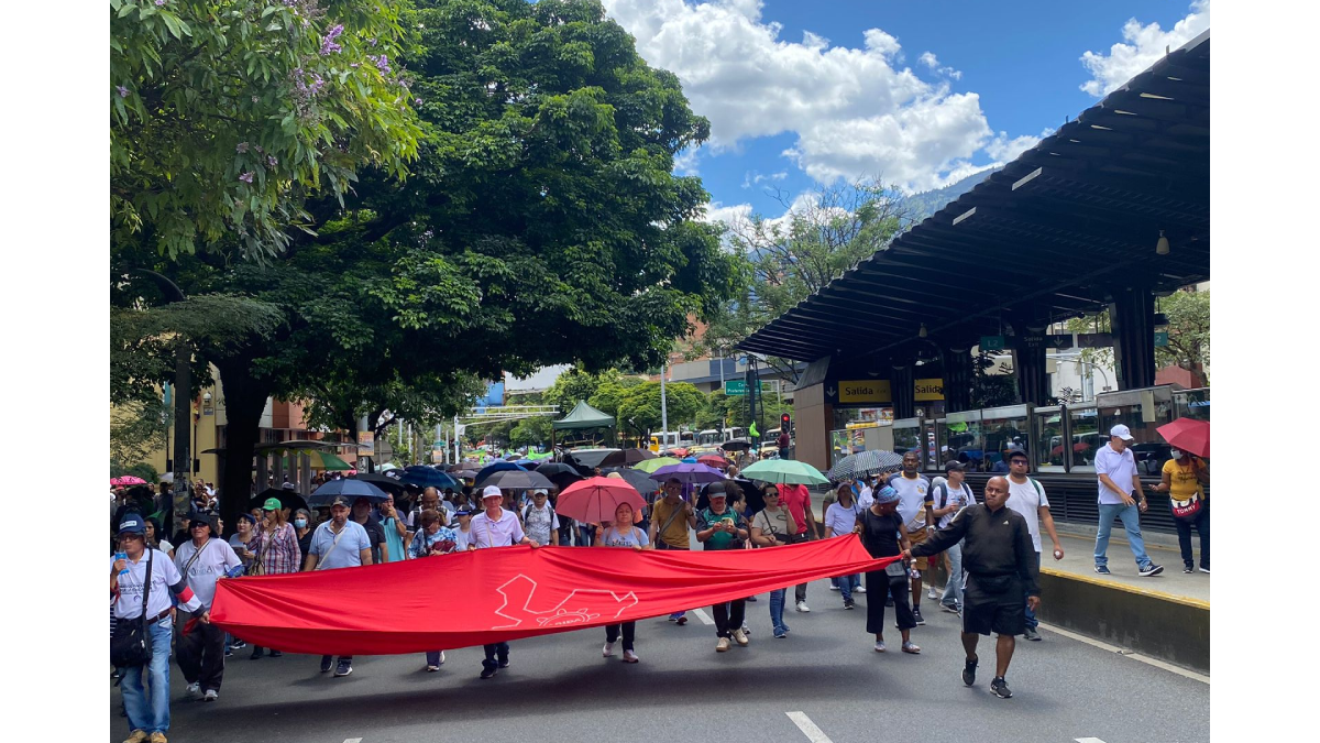 Manifestaciones en Medellín Fecode