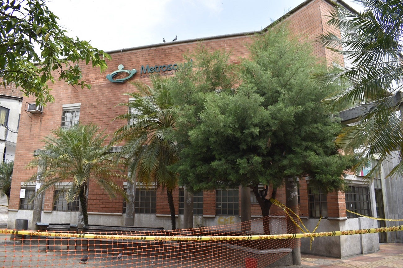 El centro de salud de Moravia de Medellín