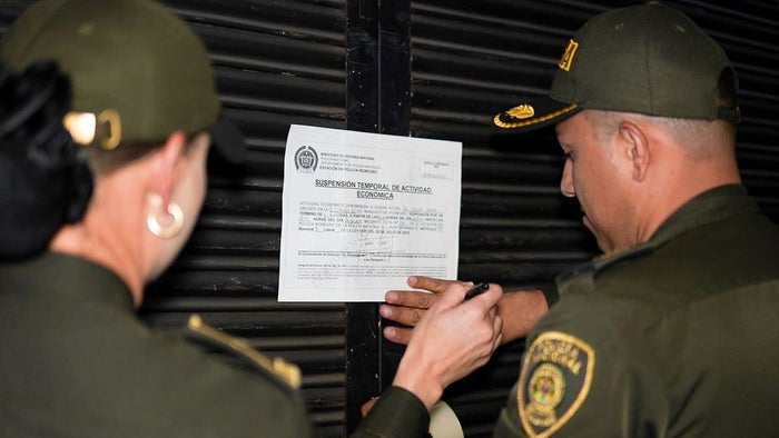 Operativos en Rionegro, Antioquia