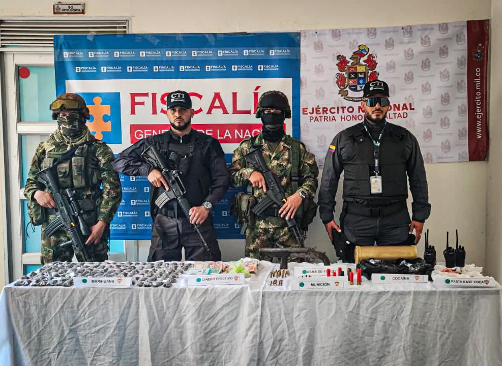 $14 millones y droga incautados en redada antidrogas en Puerto Berrío