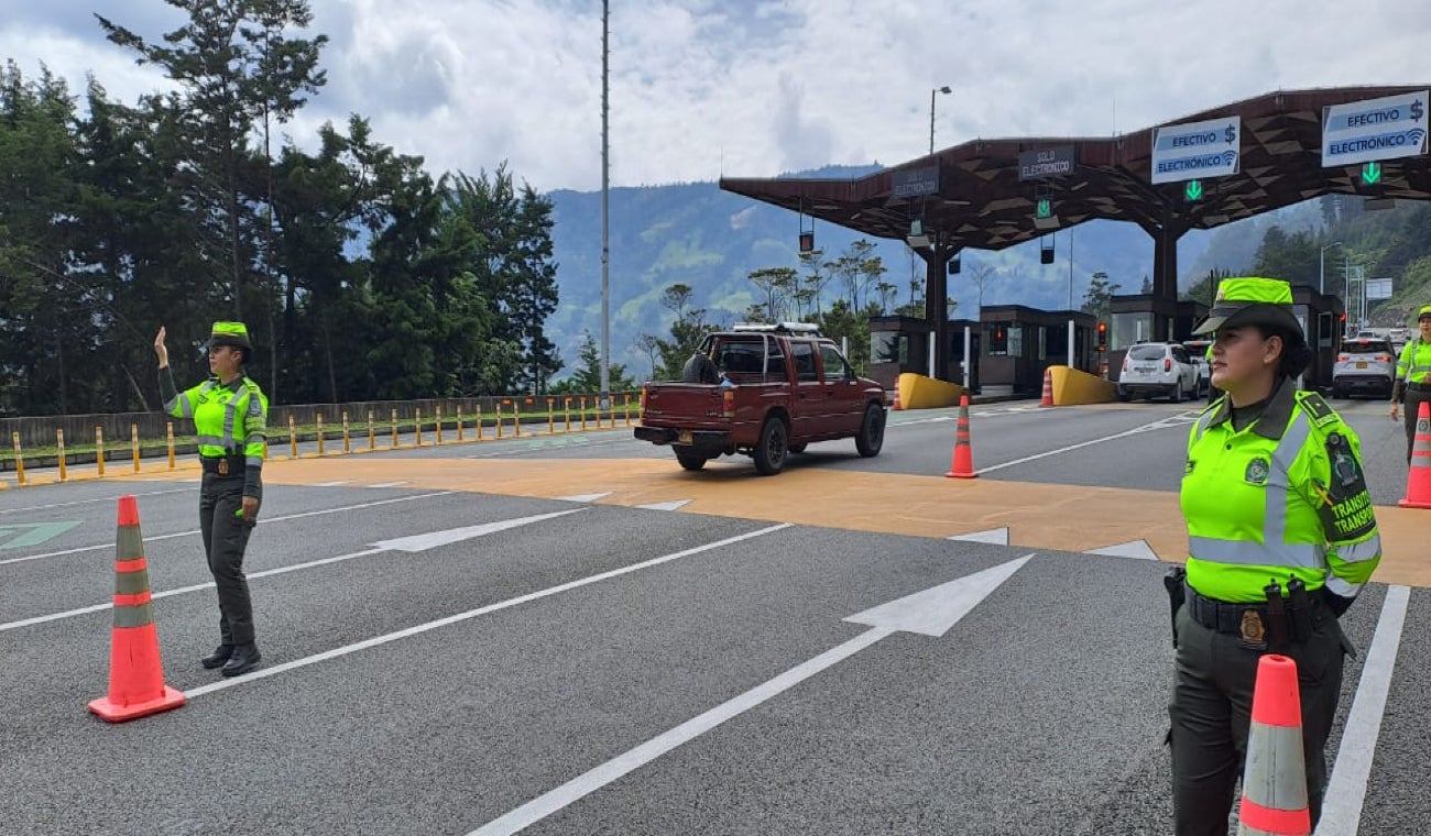 Controles ejes viales de Antioquia