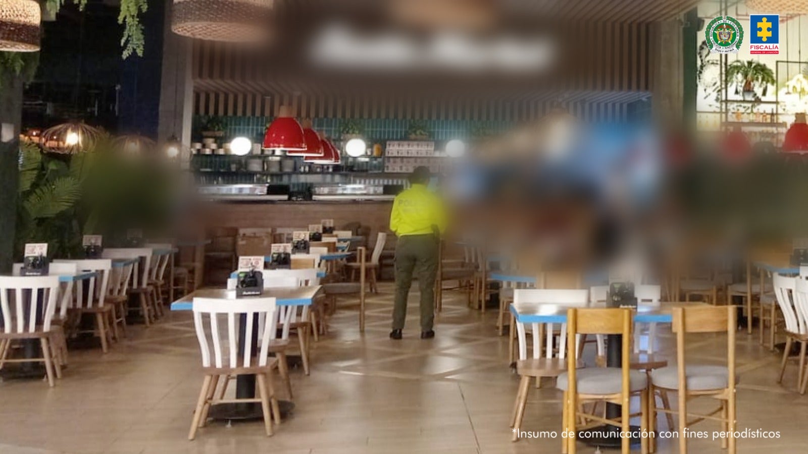 Caen restaurantes de presunto narco "invisible" en Medellín: Fiscalía los afecta con extinción de dominio