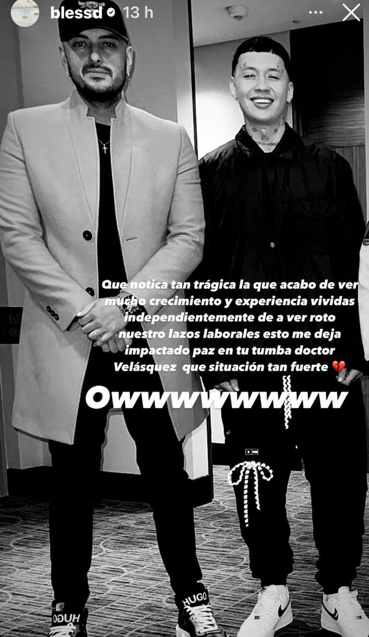 Muerte de productor.