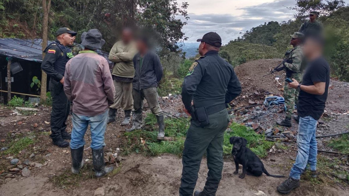 Captura mineros ilegales junio 13 2024