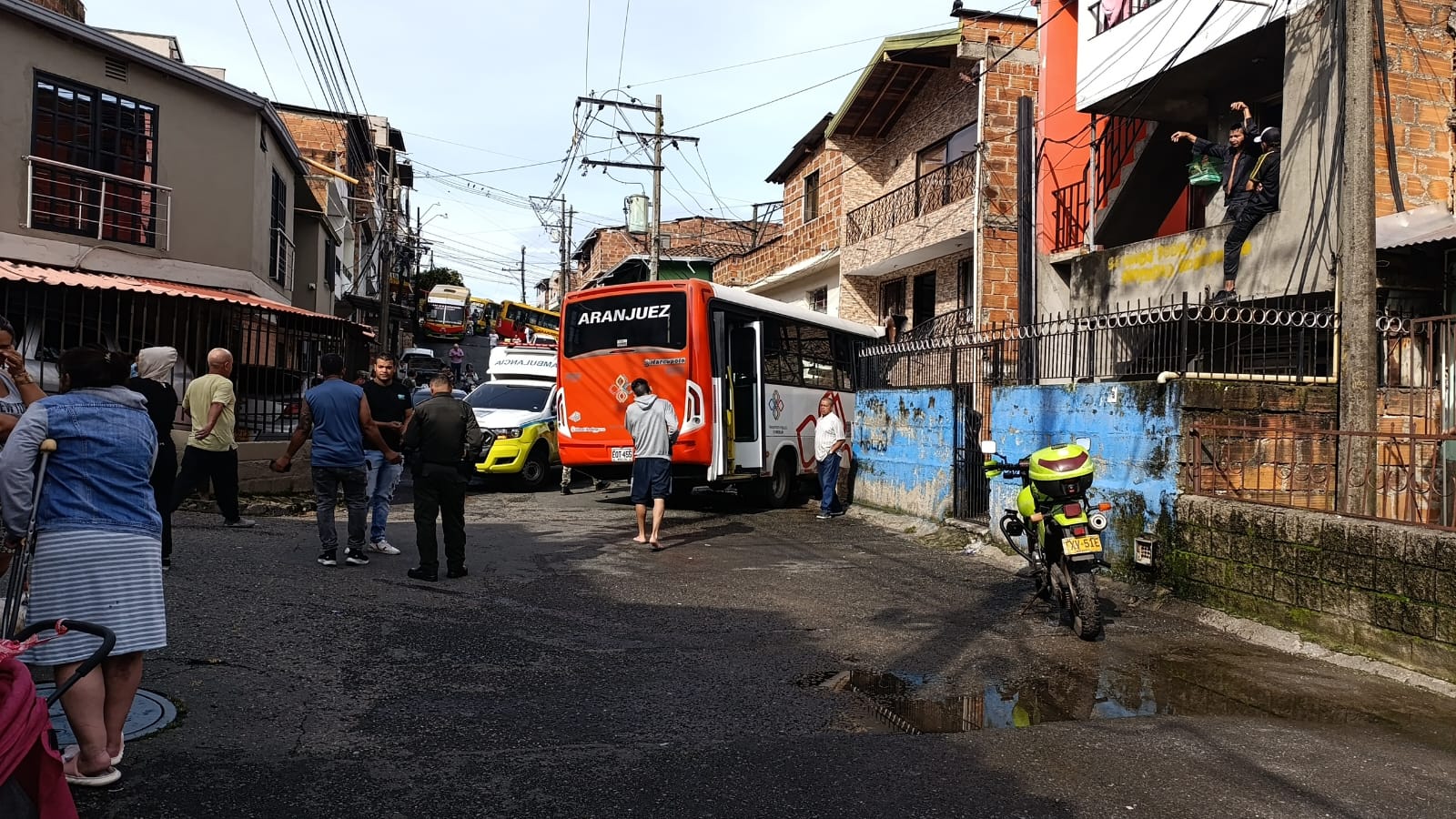 Accidente Santa Cruz, Medellín 15 de junio