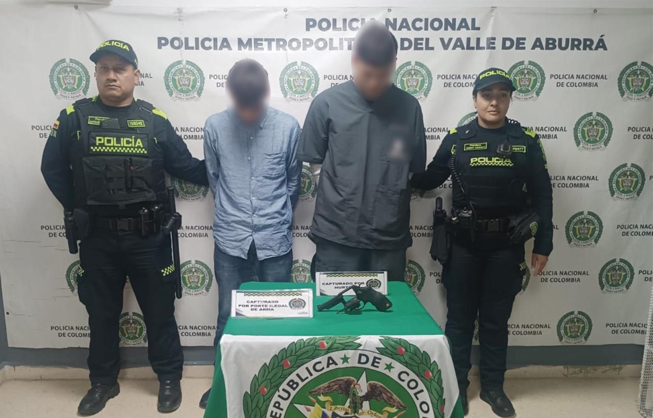 Capturados en Medellín