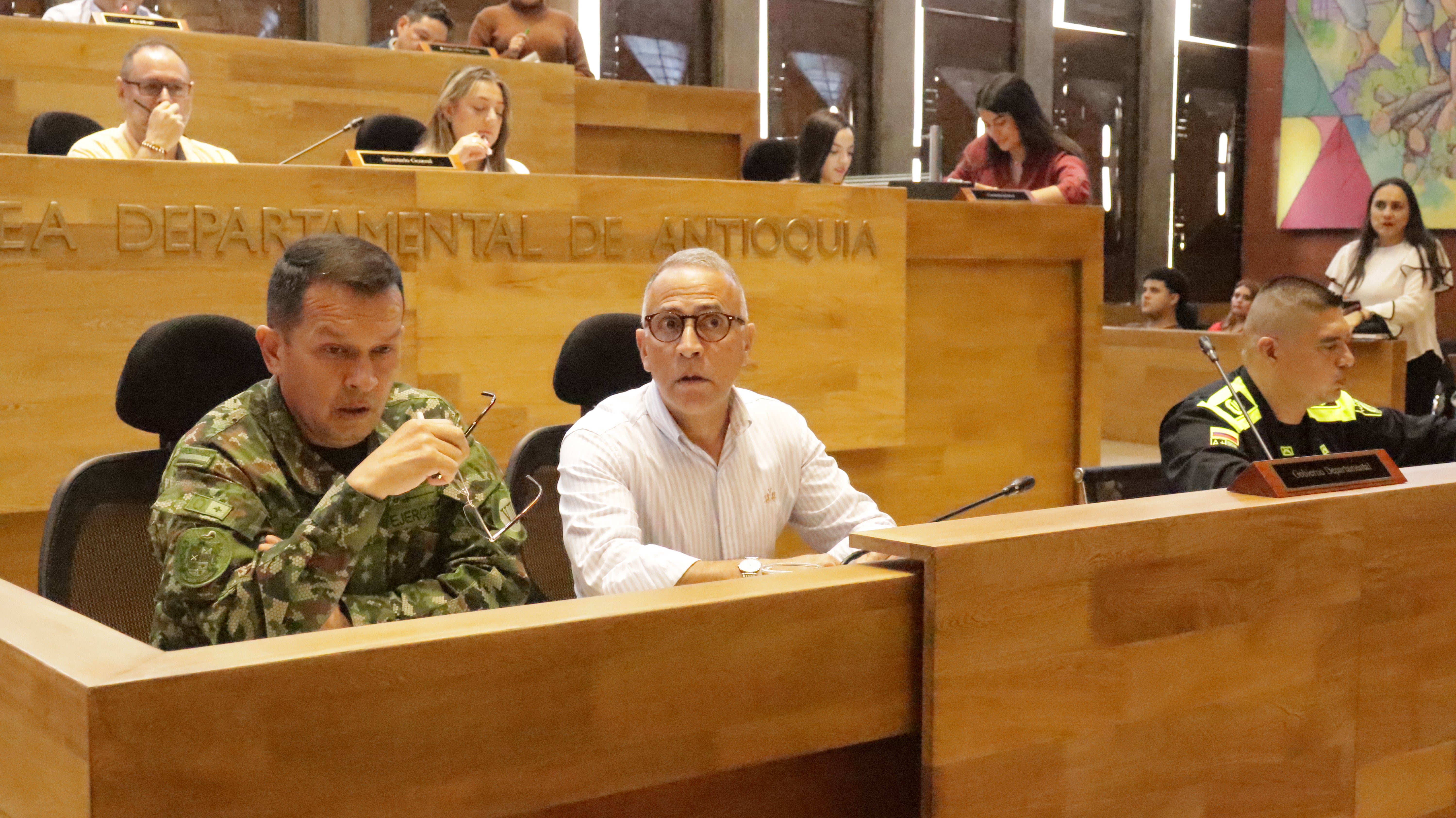 Secretario de Seguridad de Antioquia - Luis Eduardo Martínez - 2024