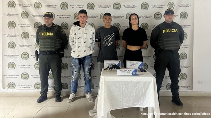 Mujer y dos hombres investigados por crimen en Venecia, Antioquia