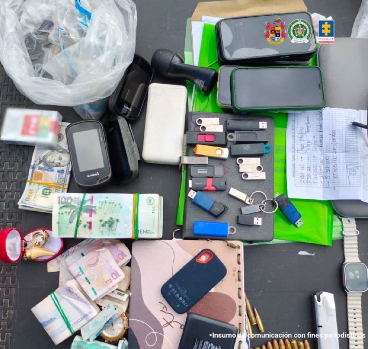 Asegurados cabecillas de las disidencias de las Farc por escándalo de la UNP