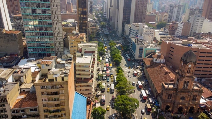Panorámica de Medellín