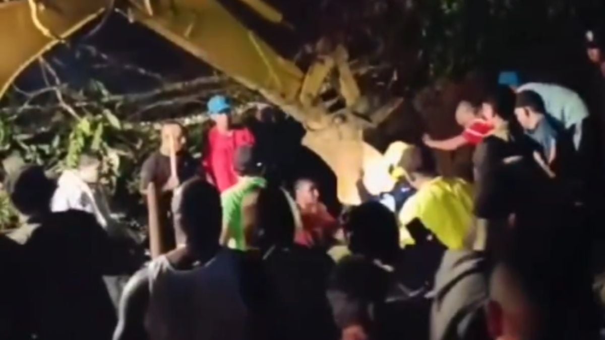 Derrumbe en Cañasgordas (Antioquia)