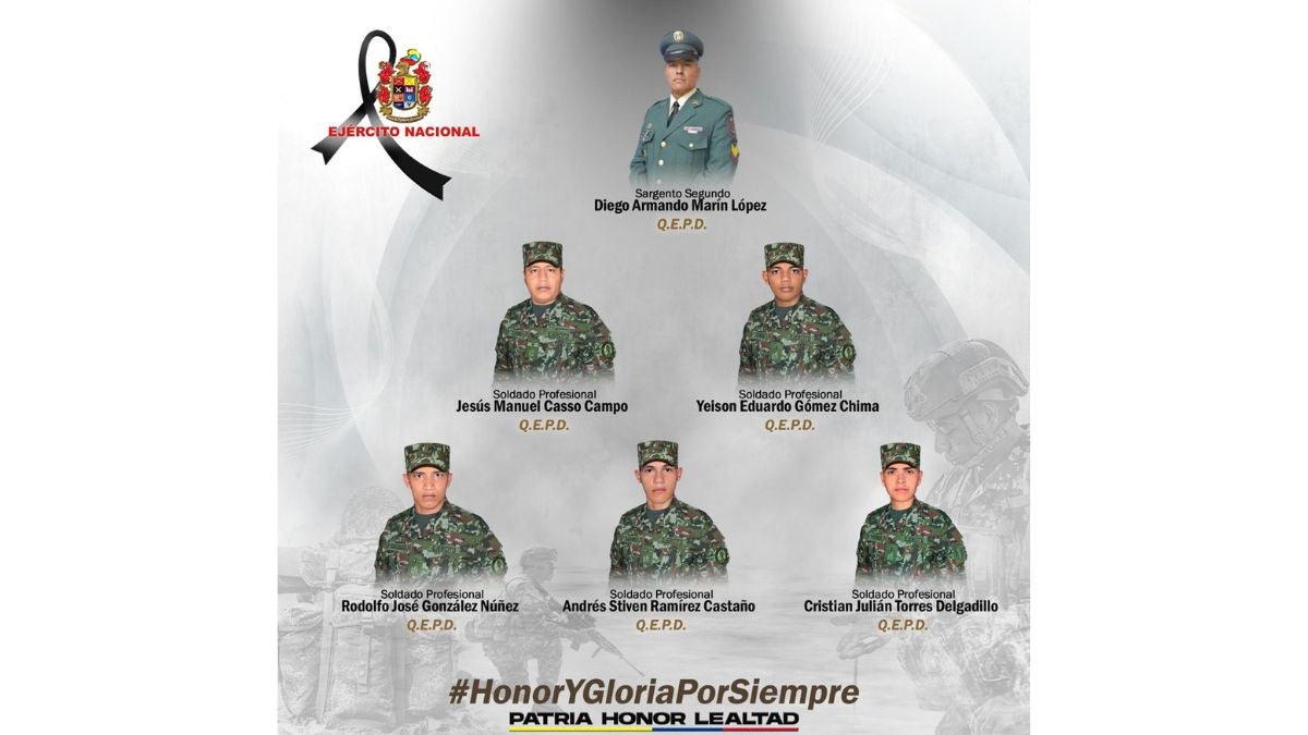 Militares asesinados en Valdivia, Antioquia