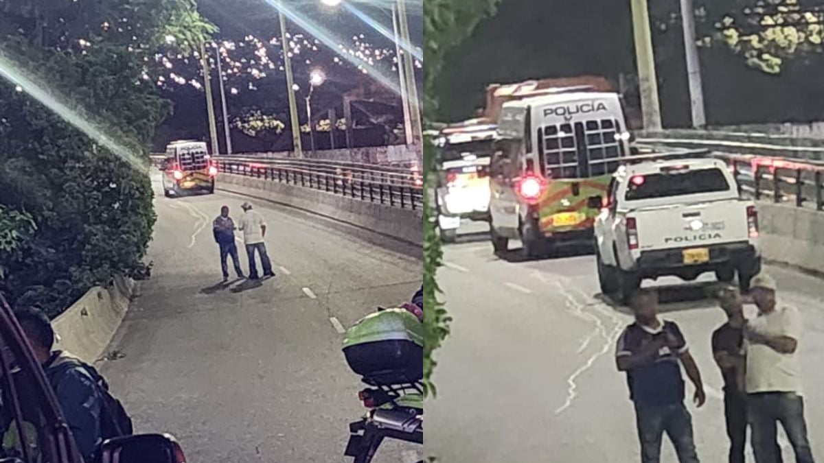 Artefacto explosivo presuntamente del ELN en Puente de la Madre Laura, Medellín.