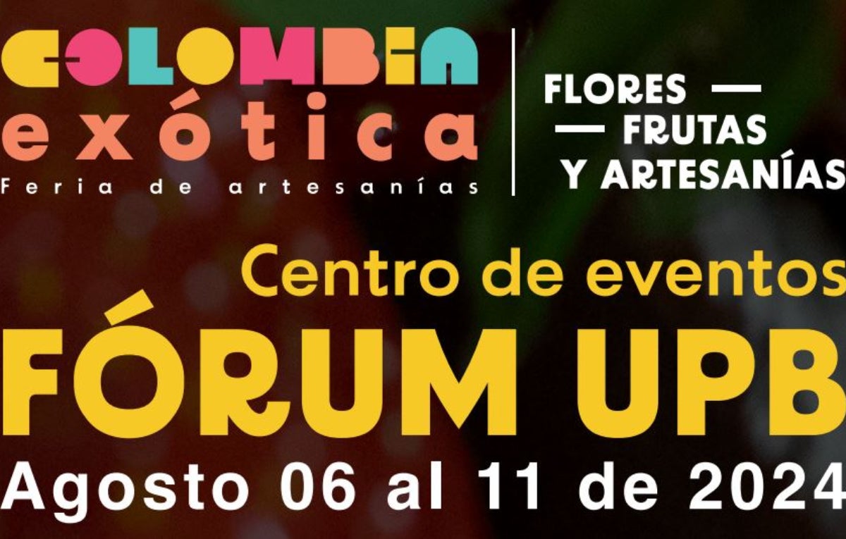Colombia Exótica: Un viaje sensorial a través de la cultura y la biodiversidad en la Feria de las flores, Medellín