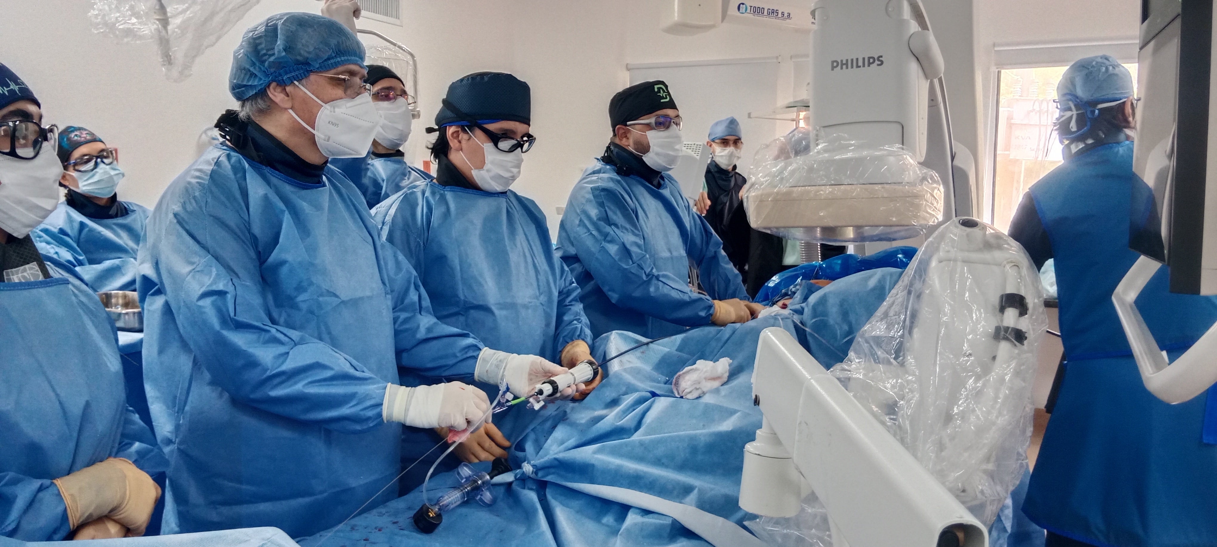 Procedimiento quirúrgico en Medellín