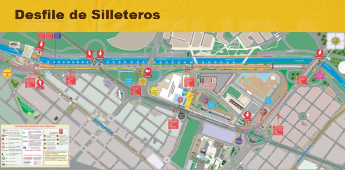 Recorrido Desfile de Silleteros
