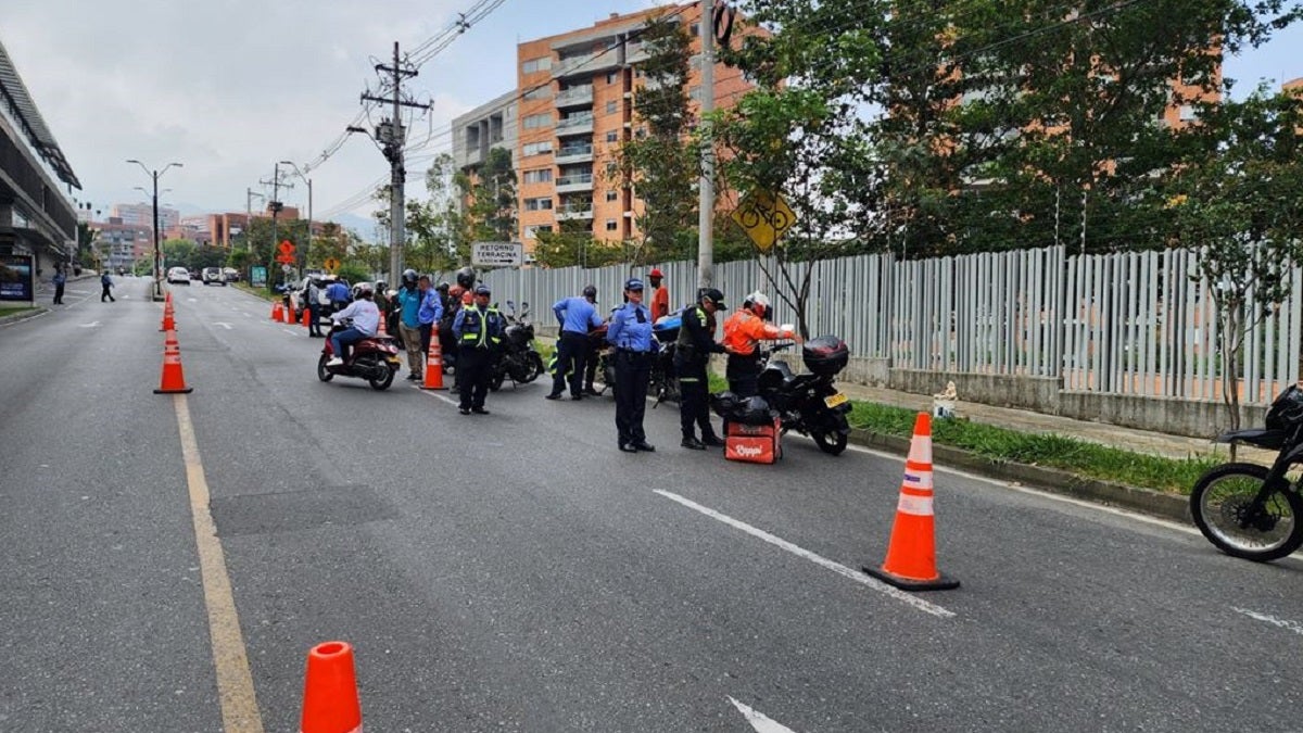 Operativos de movilidad en Envigado