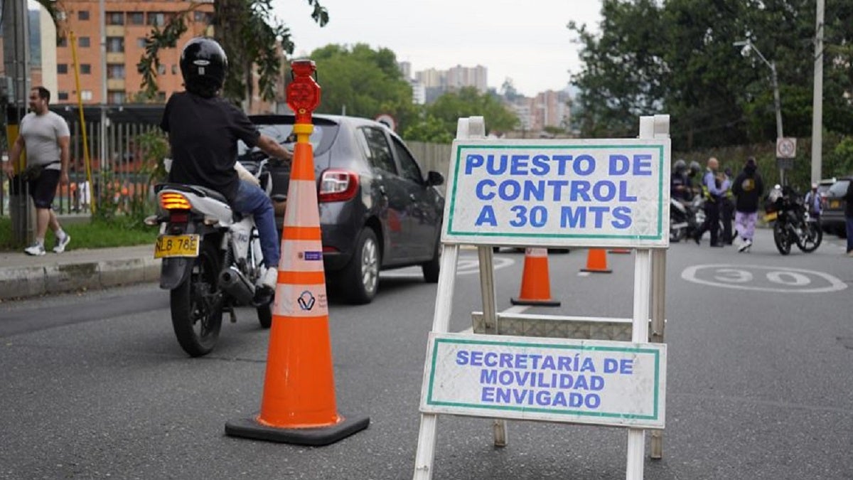 Operativos de movilidad en Envigado