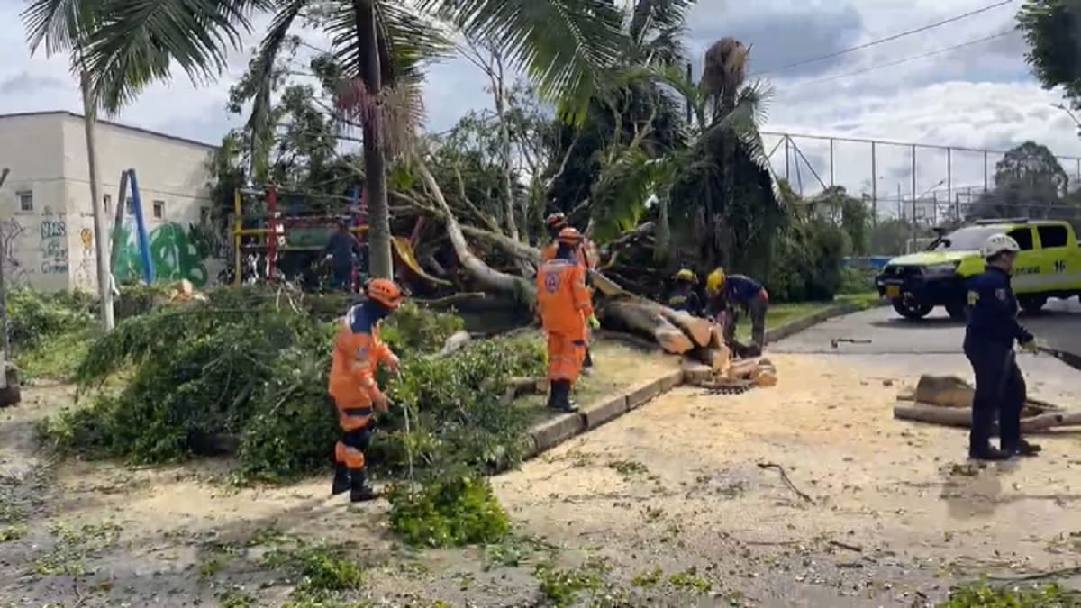 Vendaval en Rionegro, Antioquia