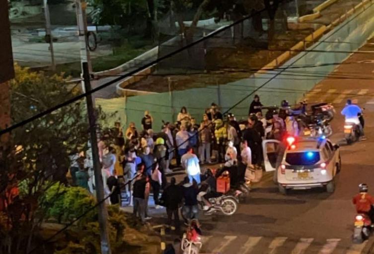 Referencia de homicidio en La Floresta