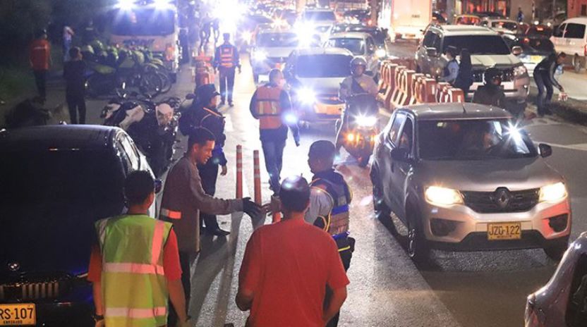 Irresponsables: 20 conductores, en Bello, fueron sorprendidos manejando "borrachitos"