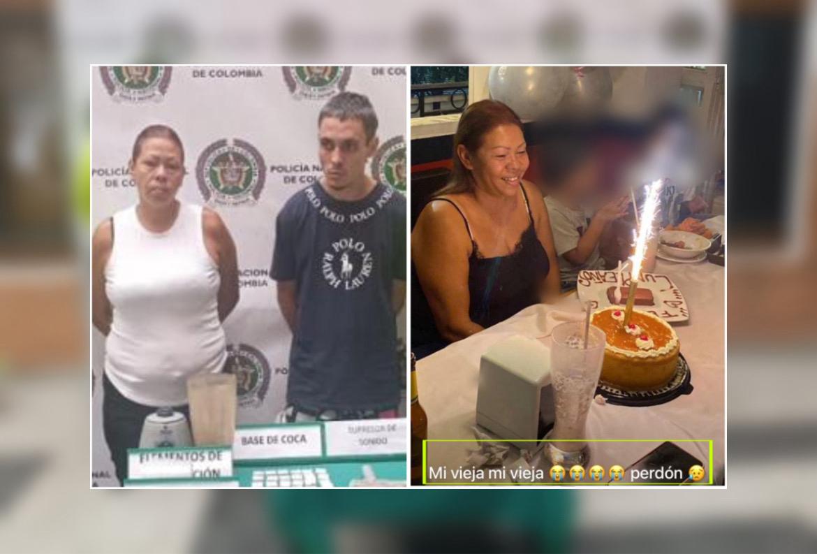 Jibaro lamentó en redes la captura de su mamá quien, al parecer, lideraba una plaza de vicio en Itagüí