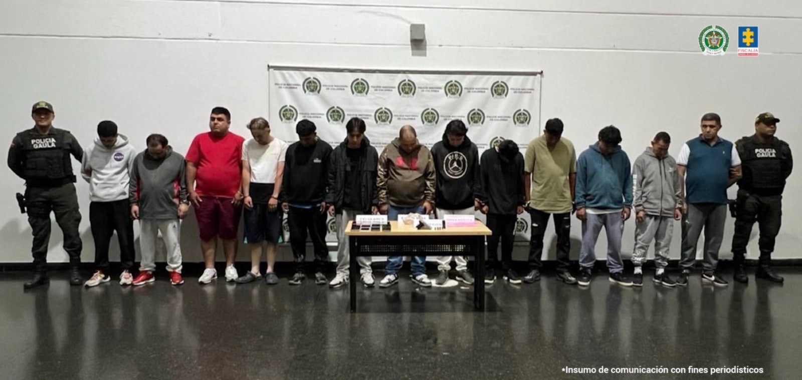 Extorsionistas / Cárcel / Julio 2024