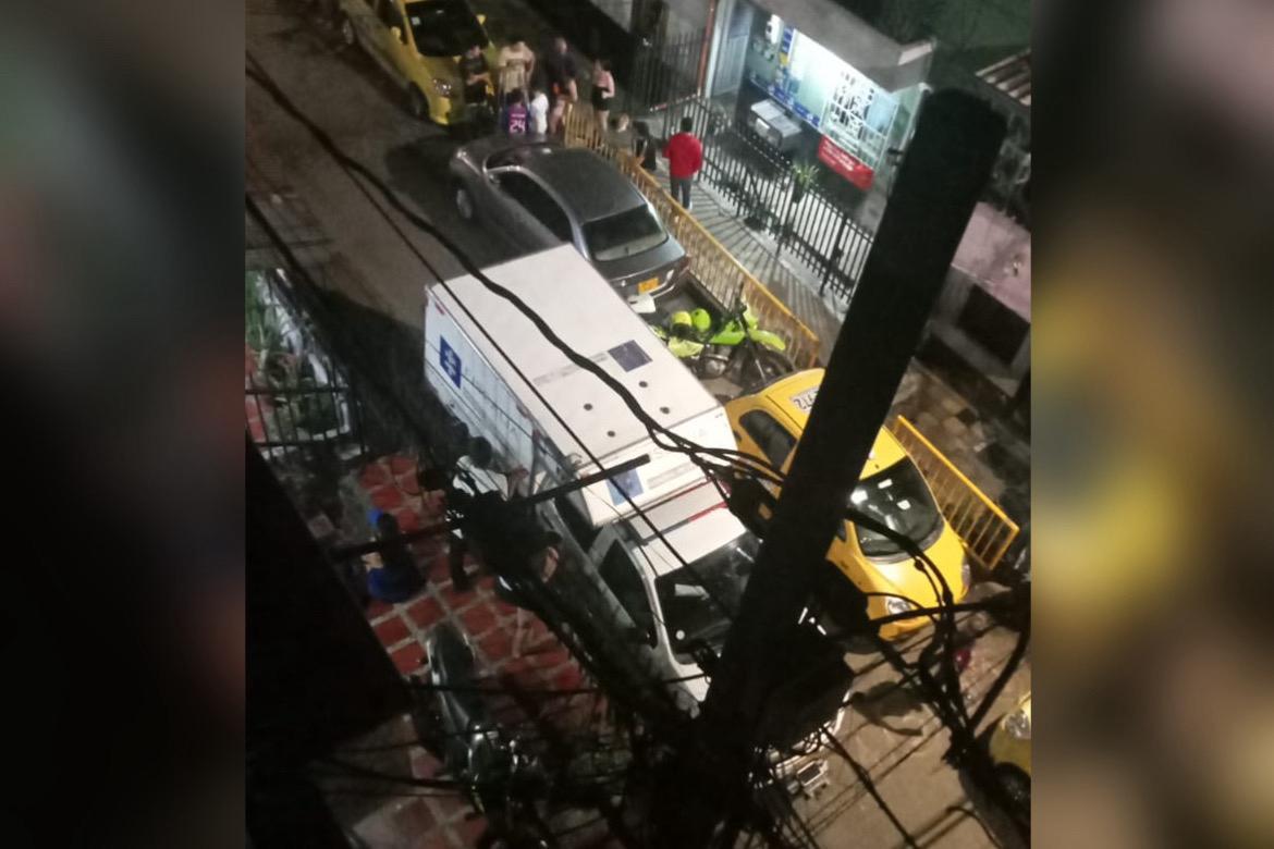 Pelea de borrachos en Manrique