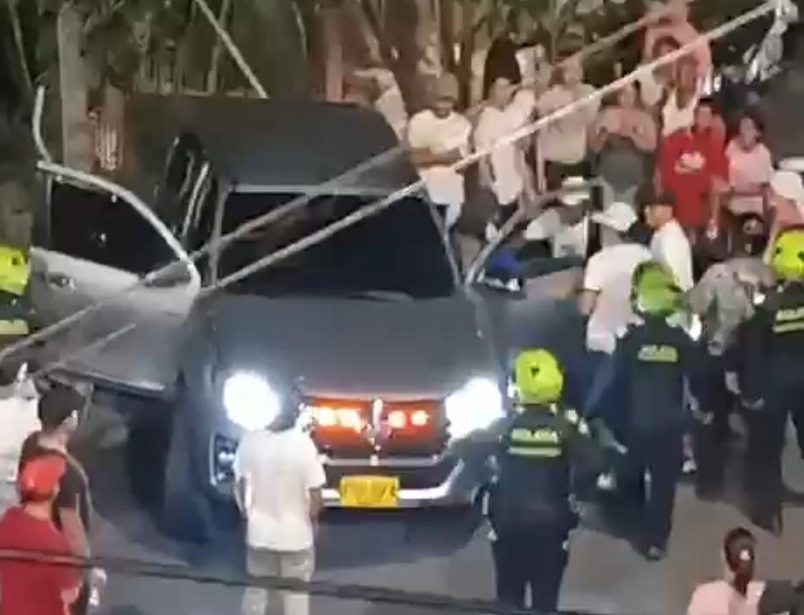 Ataque violento en el barrio Brasilia de Medellín