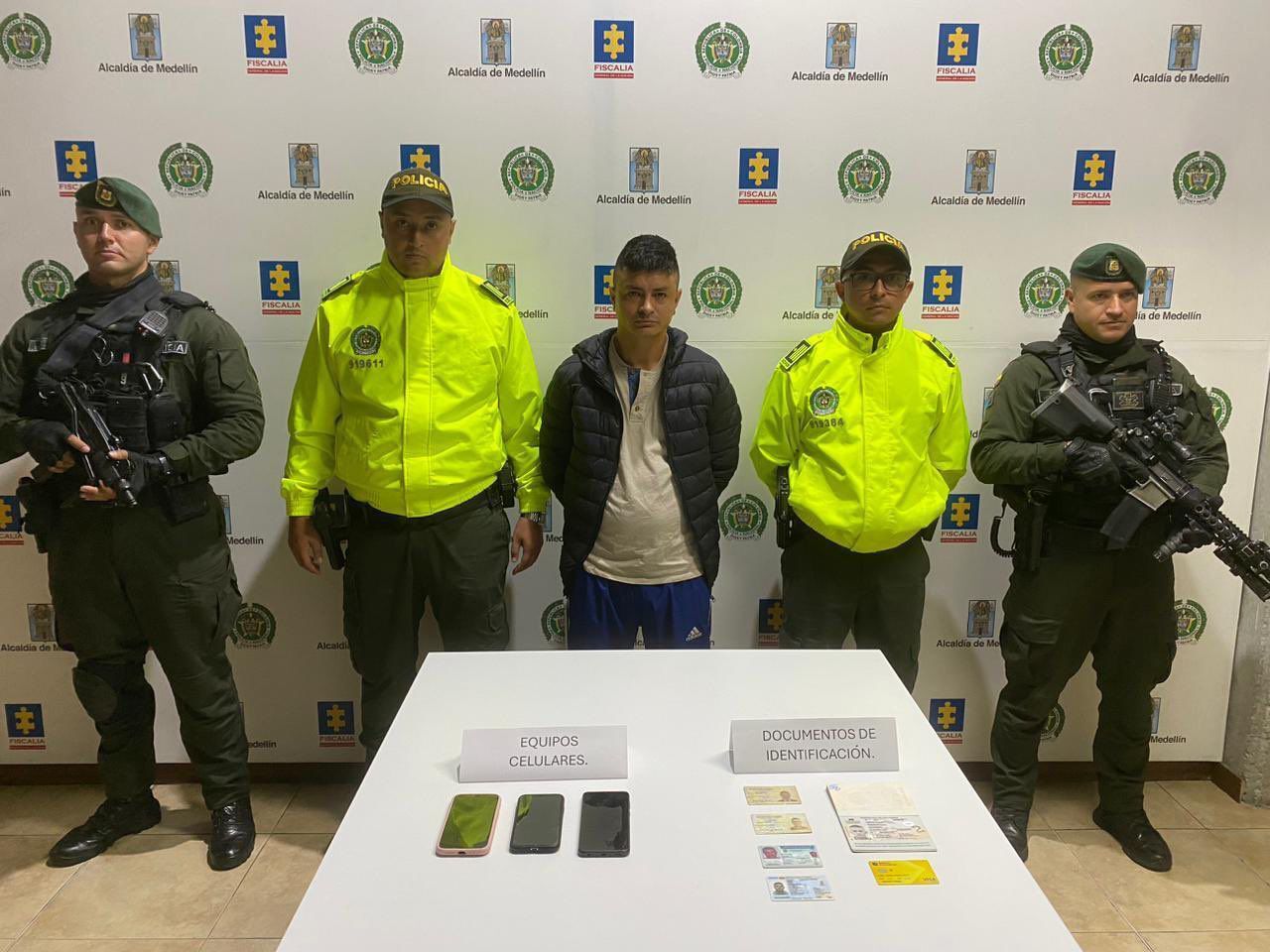 Capturado alias Gato en Medellín