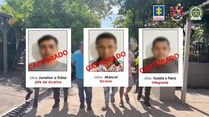 Capturados en el Bajo Cauca antioqueño
