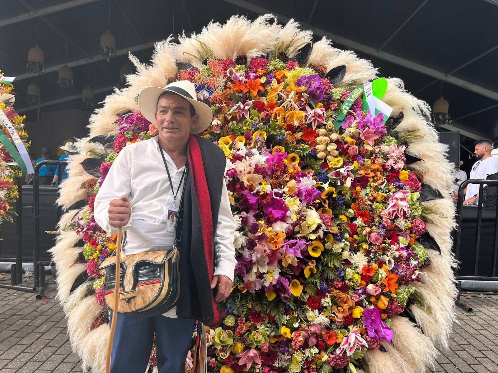 Luis Ernesto Ortiz ganador absoluto del desfile de silleteros