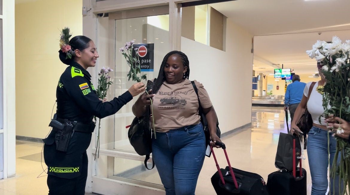 Turistas que llegan a Medellín para la Feria de las Flores
