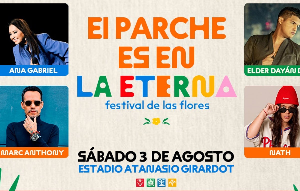 Medellín se prepara para vibrar con La Eterna: Un festín musical sin precedentes