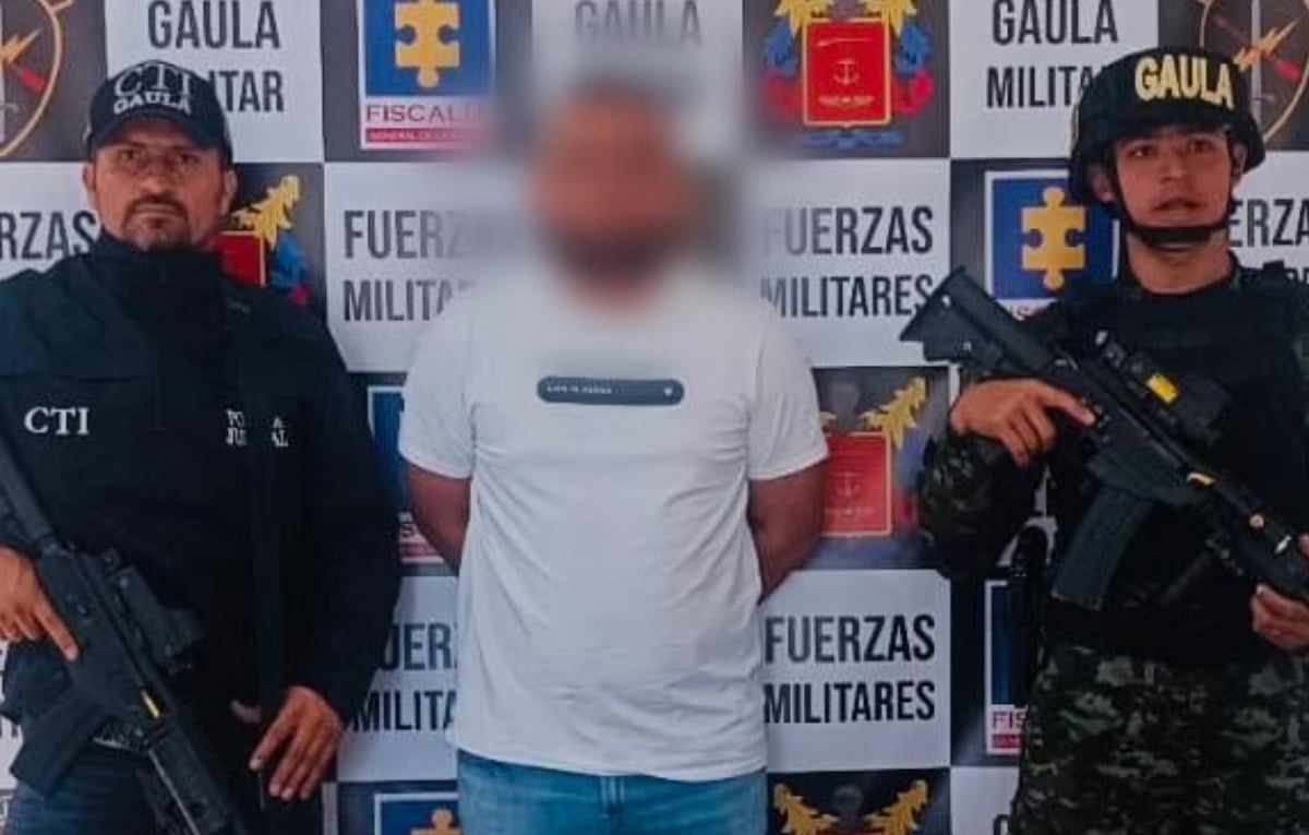 Cayó alias "Argiro" secuestrador de un ciudadano iraní en Antioquia