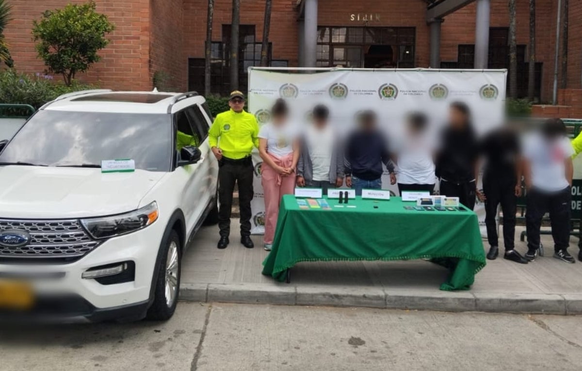 Desmantelan banda que usaba accidentes como fachada para robar joyas y relojes Rolex en Medellín