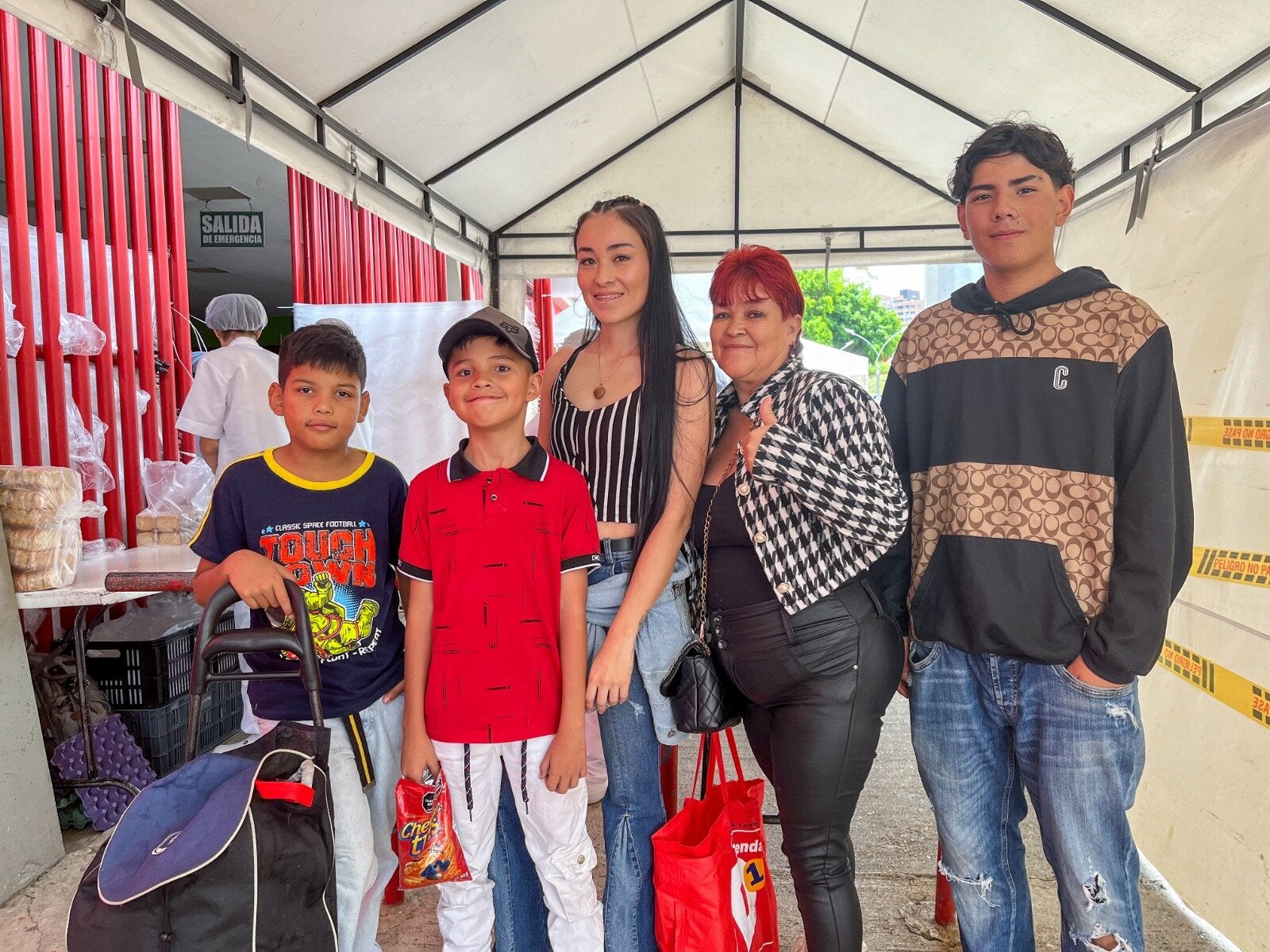 Jóvenes beneficiados