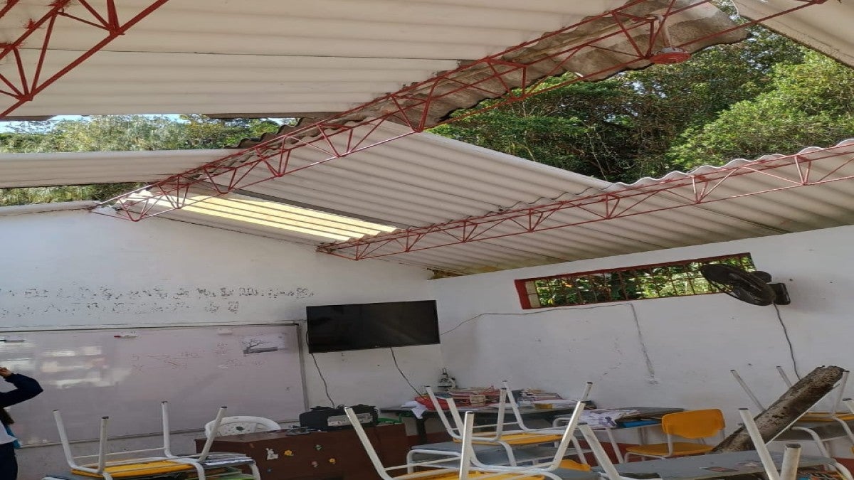 Afectación en Argelia por vendaval