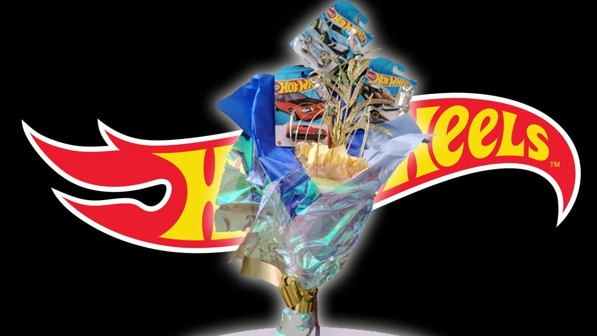 bouquet hot wheels 2024