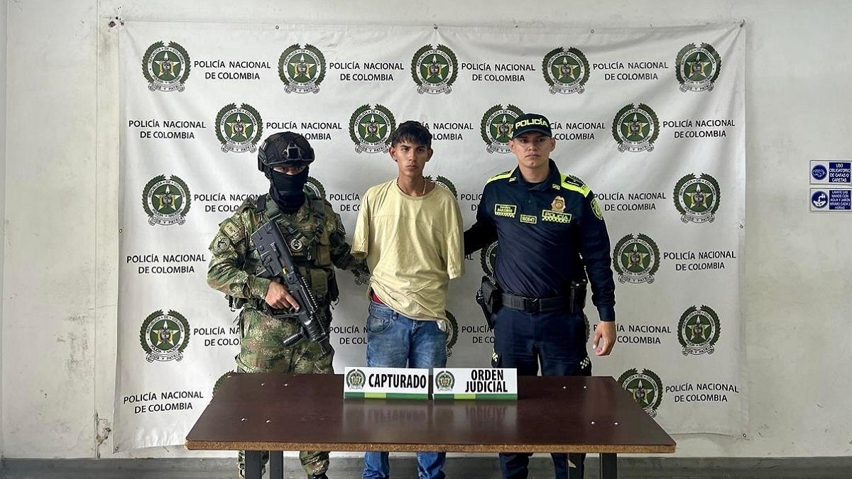 Captura de alias 'Leo', en Itagüí