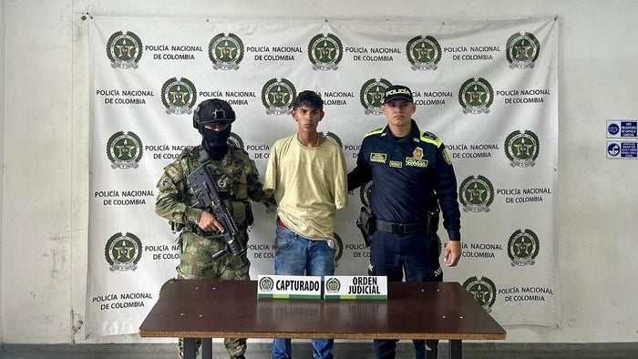 Captura de alias 'Leo', en Itagüí