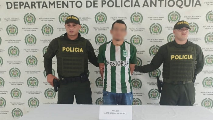 Capturado presunto abusador en Caucasia, Antioquia