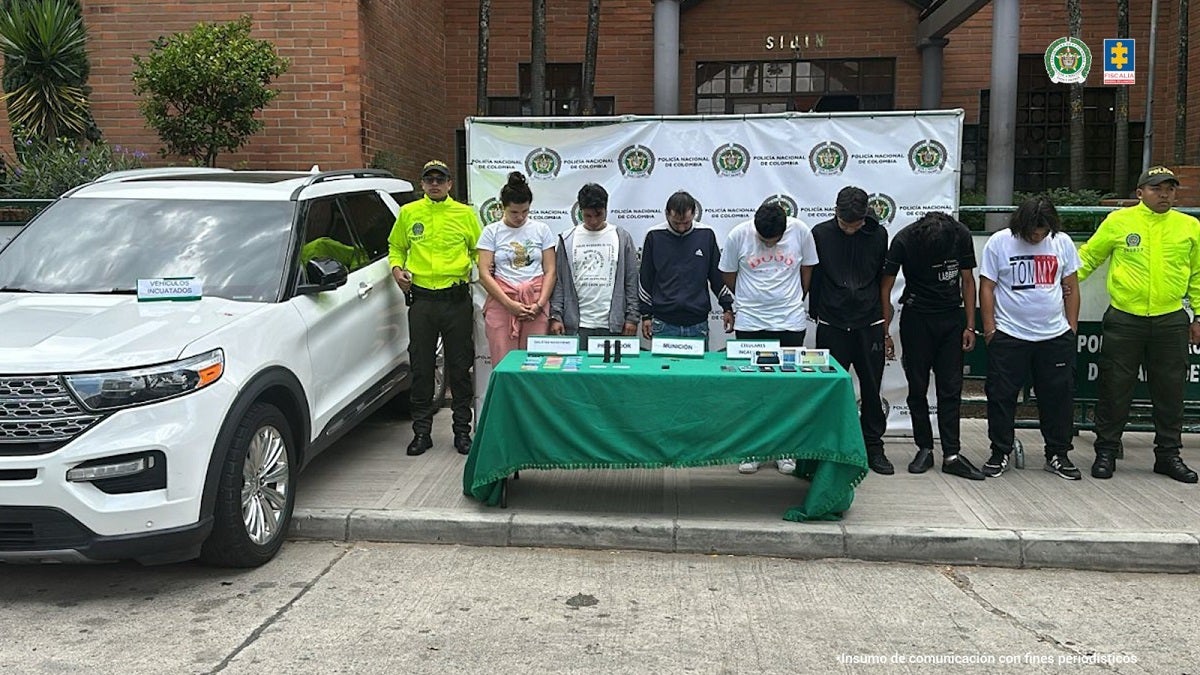 Capturados presuntos integrantes de 'La Viña' en Medellín y Bello